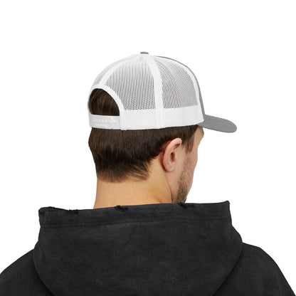 Don’t Be Chicken Sh!t Snapback Trucker Cap — Funny Retro Farm Hat