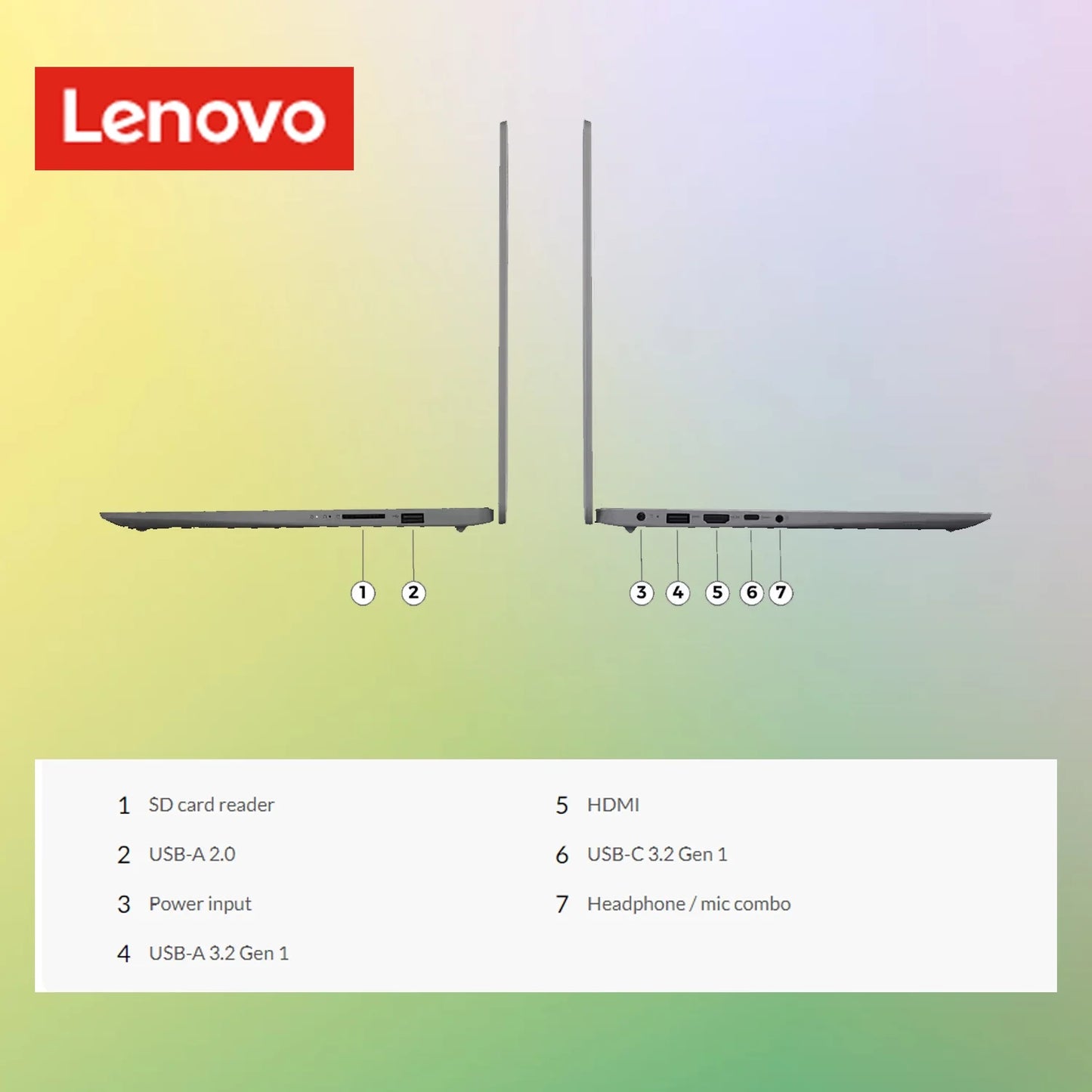 Ideapad 1 Laptop, 15.6" FHD, Intel Processor, 8GB RAM, 128GB SSD + 128GB Emmc, Windows 11 Home, Grey