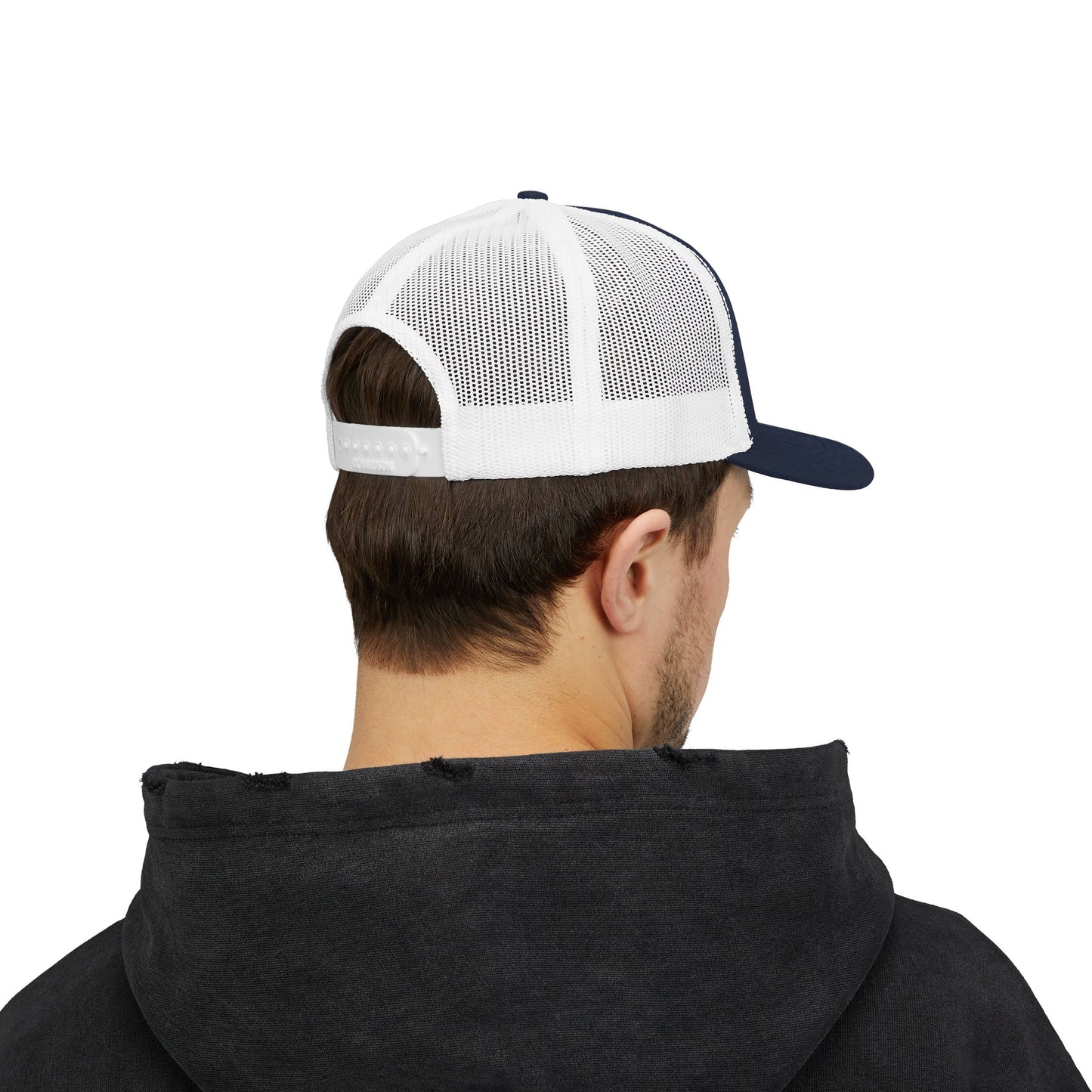 Don’t Be Chicken Sh!t Snapback Trucker Cap — Funny Retro Farm Hat