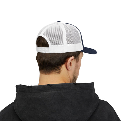 Don’t Be Chicken Sh!t Snapback Trucker Cap — Funny Retro Farm Hat