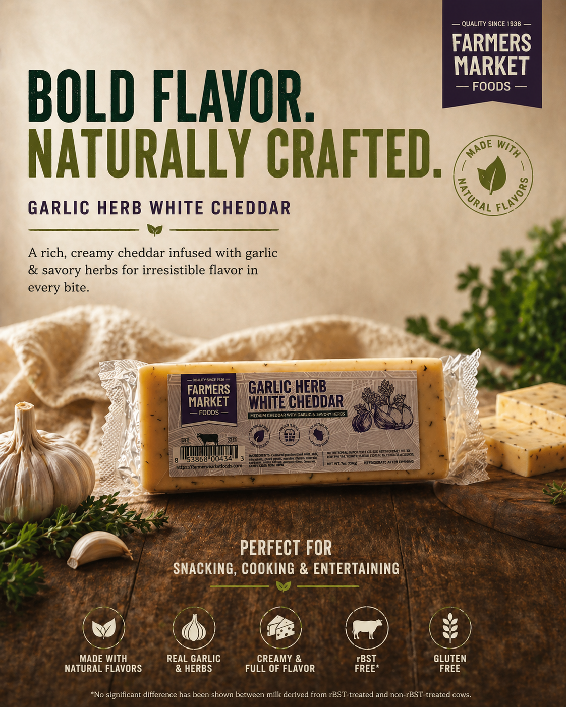 Organic Farm Cheese